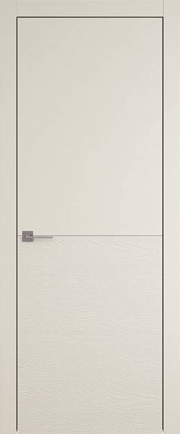 Межкомнатная дверь Tivoli Б-2, цвет - Жемчужная эмаль-эмаль по шпону (RAL 1013), Без стекла (ДГ)