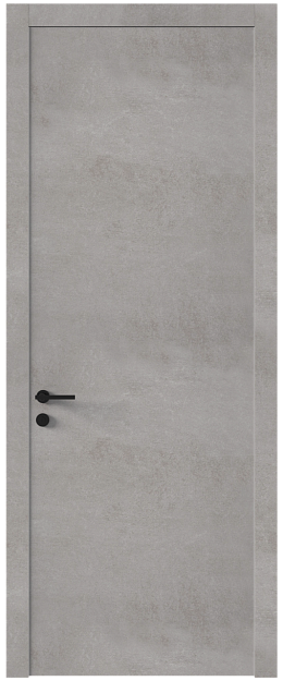 Межкомнатная дверь Tivoli А-1, Без стекла (ДГ), цвет - Белый камень