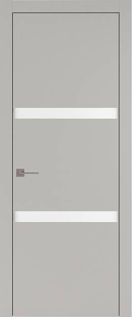 Межкомнатная дверь Tivoli В-4, цвет - Лайт-грей ST, Без стекла (ДГ)