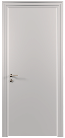 Дверь Tivoli А-4 Серая эмаль (RAL 7047) без стекла