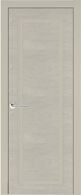 Межкомнатная дверь Domenica Neo Classic, цвет - Серо-оливковая эмаль по шпону (RAL 7032), Без стекла (ДГ)