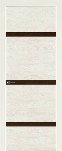 Межкомнатная дверь Tivoli Г-4, цвет - Жемчужная эмаль по шпону (RAL 1013), Без стекла (ДГ)