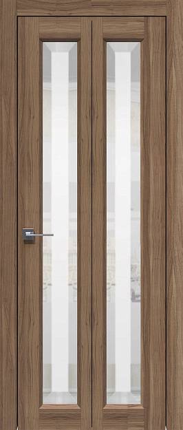 Межкомнатная дверь Porta Classic Domenica, цвет - Рустик, Со стеклом (ДО)