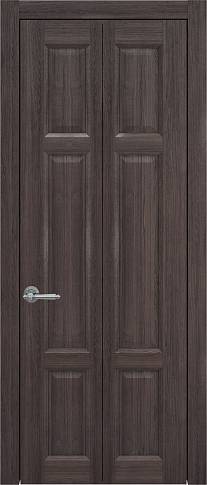 Дверь Siena Книжка Porta Classic Венге Нуар без стекла