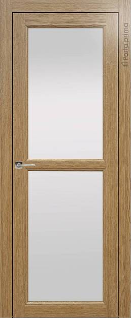 Межкомнатная дверь Sorrento-R В1, цвет - Дуб карамель, Со стеклом (ДО)