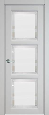 Дверь Milano Porta Classic Лайт Грей ST со стеклом
