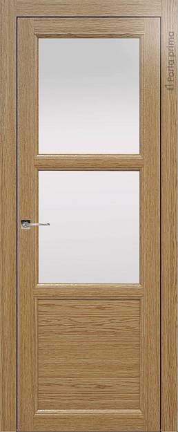Межкомнатная дверь Sorrento-R Б2, цвет - Дуб карамель, Со стеклом (ДО)