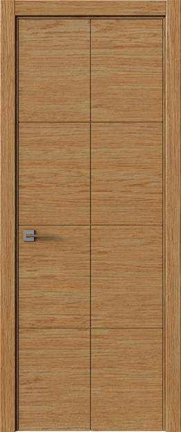 Межкомнатная дверь Tivoli Л-2, цвет - Дуб карамель, Без стекла (ДГ)