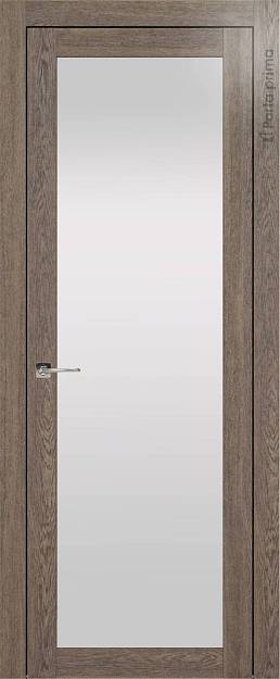 Межкомнатная дверь Tivoli З-1, цвет - Дуб антик, Со стеклом (ДО)