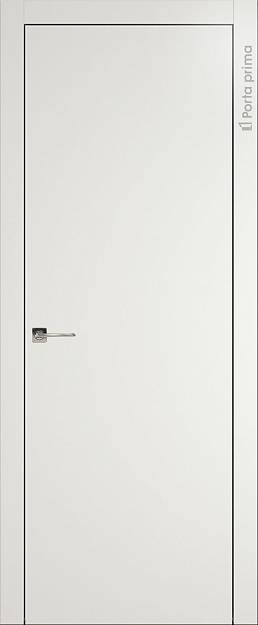 Межкомнатная дверь Tivoli А-5, цвет - Бежевая эмаль (RAL 9010), Без стекла (ДГ)