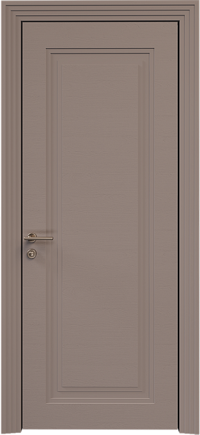 Межкомнатная дверь Domenica Neo Classic Scalino, цвет - Теплый Серый эмаль по шпону (RAL 040-60-05), Без стекла (ДГ)