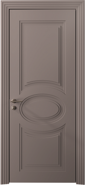 Межкомнатная дверь Florencia Neo Classic Scalino, цвет - Серая стяжка эмаль (RAL 060-60-05), Без стекла (ДГ)
