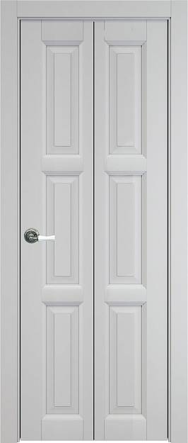 Межкомнатная дверь Porta Classic Milano, цвет - Серая эмаль (RAL 7047), Без стекла (ДГ)
