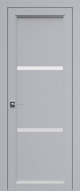 Межкомнатная дверь Sorrento-R Б3, цвет - Лайт-грей ST, Без стекла (ДГ)