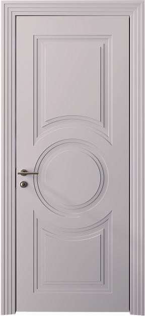 Межкомнатная дверь Ravenna Neo Classic Scalino, цвет - Серый Флокс эмаль (RAL без номера), Без стекла (ДГ)