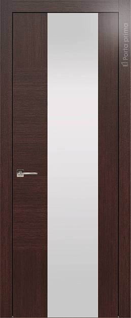Межкомнатная дверь Tivoli Е-1, цвет - Венге, Со стеклом (ДО)