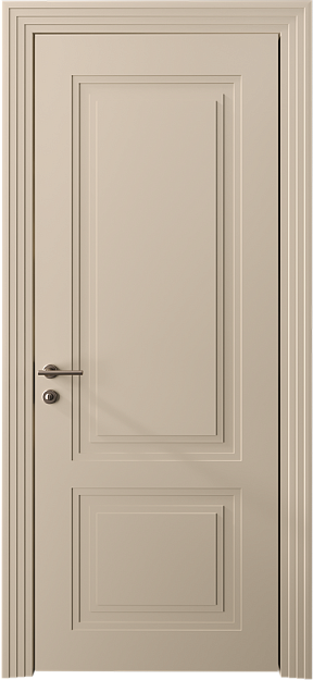 Межкомнатная дверь Dinastia Neo Classic Scalino, цвет - Бежевый Мел эмаль (RAL 075-80-10), Без стекла (ДГ)