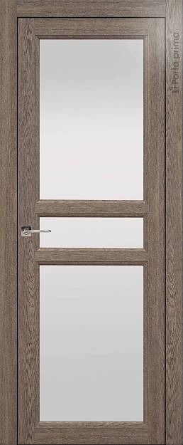Межкомнатная дверь Sorrento-R Е2, цвет - Дуб антик, Со стеклом (ДО)