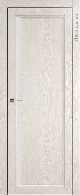 Межкомнатная дверь Sorrento-R З4, цвет - Белый ясень (nano-flex), Без стекла (ДГ)