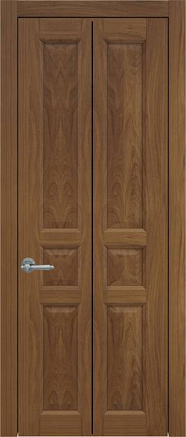 Межкомнатная дверь Porta Classic Imperia-R, цвет - Итальянский орех, Без стекла (ДГ)