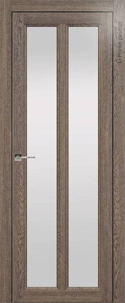Межкомнатная дверь Sorrento-R Д4, цвет - Дуб антик, Со стеклом (ДО)