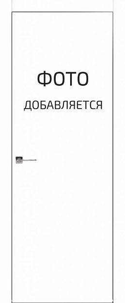 Межкомнатная дверь Domenica LUX, цвет - Черная эмаль (RAL 9004), Со стеклом (ДО)